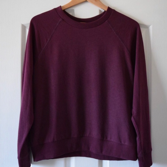 H&M Burgundy Long Sleeved Sweater - Picture 2 of 2